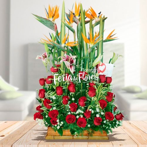 Tucana Exotic Floral Arrangement