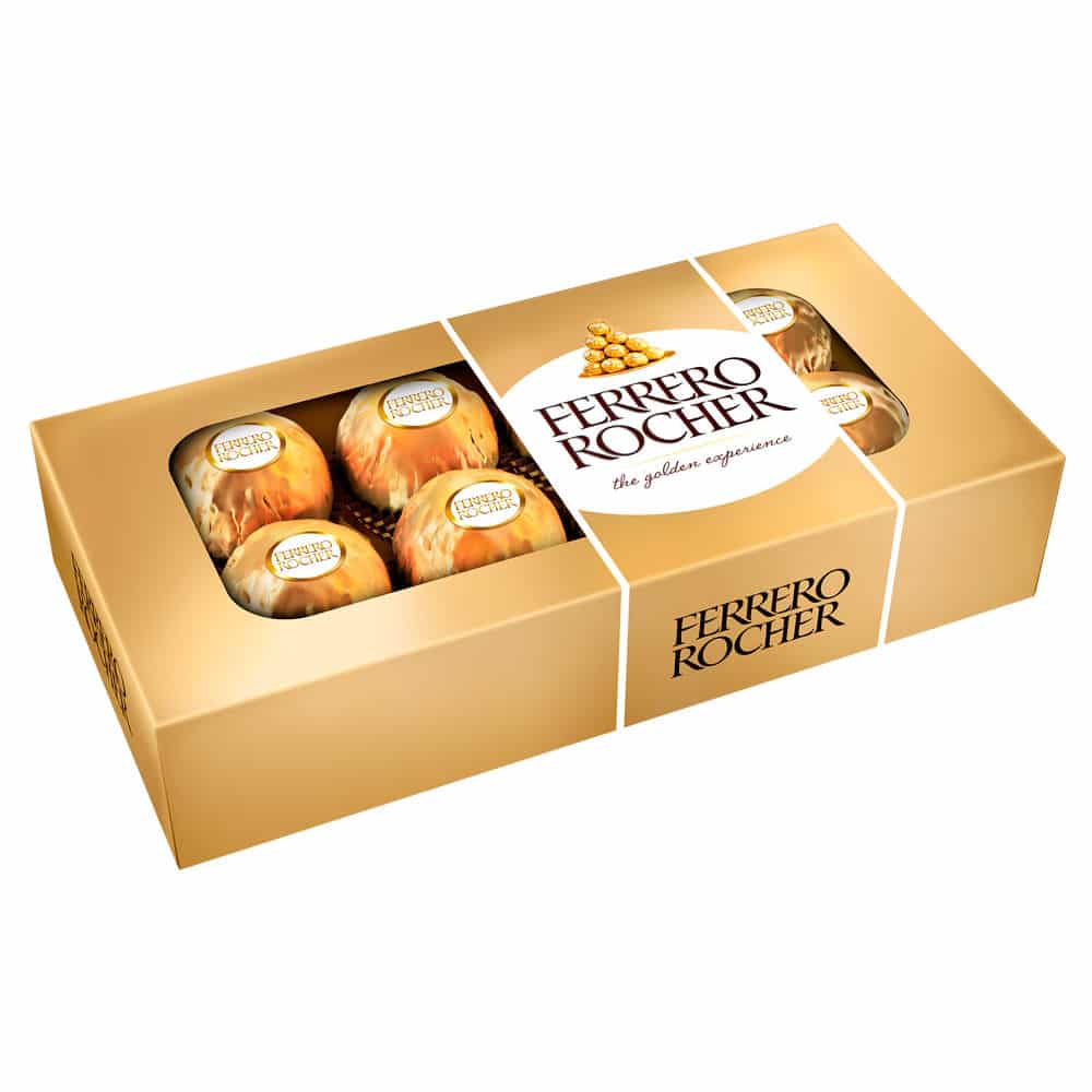 AC001 Caja de Chocolates Ferrero por 8 unidades